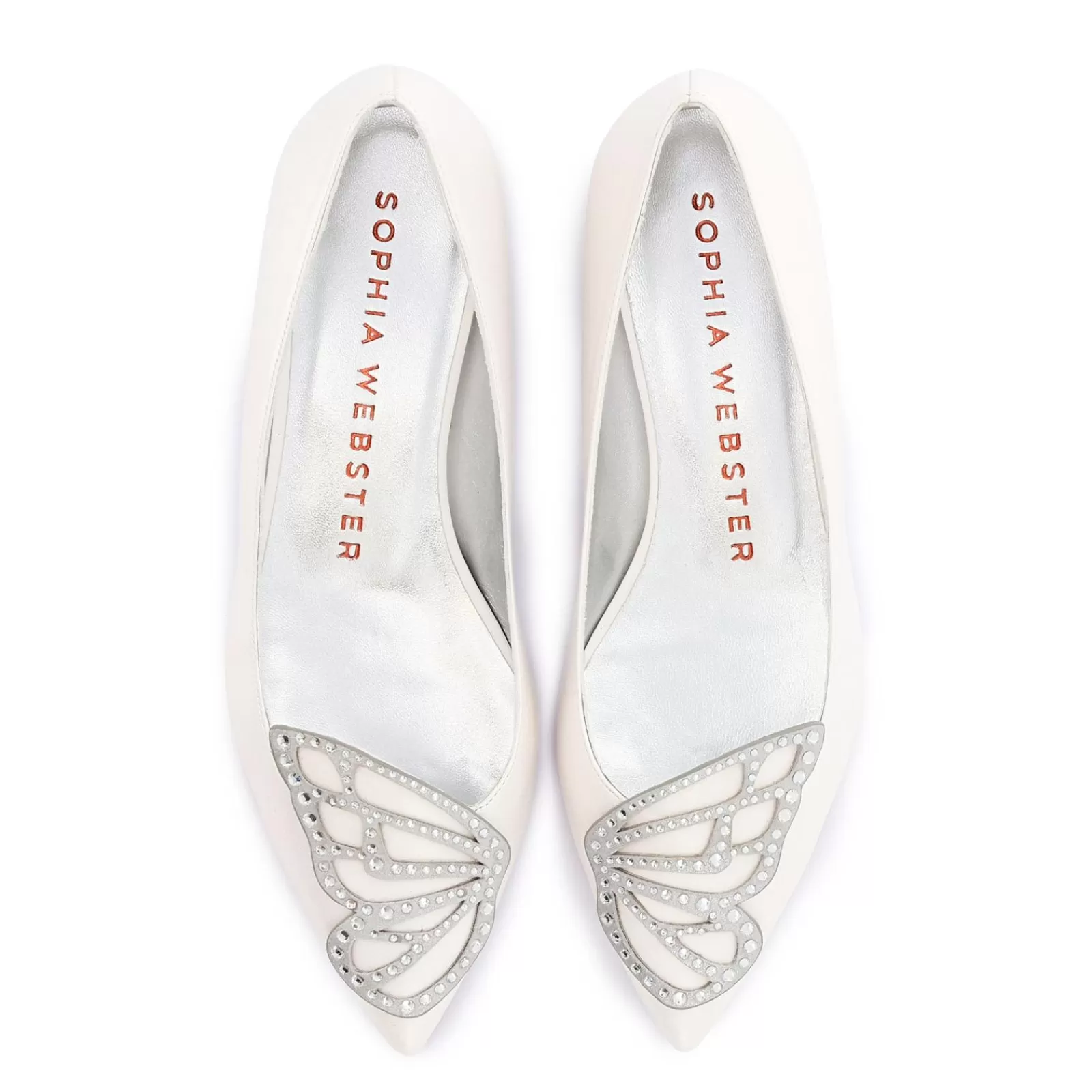 Sophia Webster Butterfly Flat^ BRIDAL | PUMPS