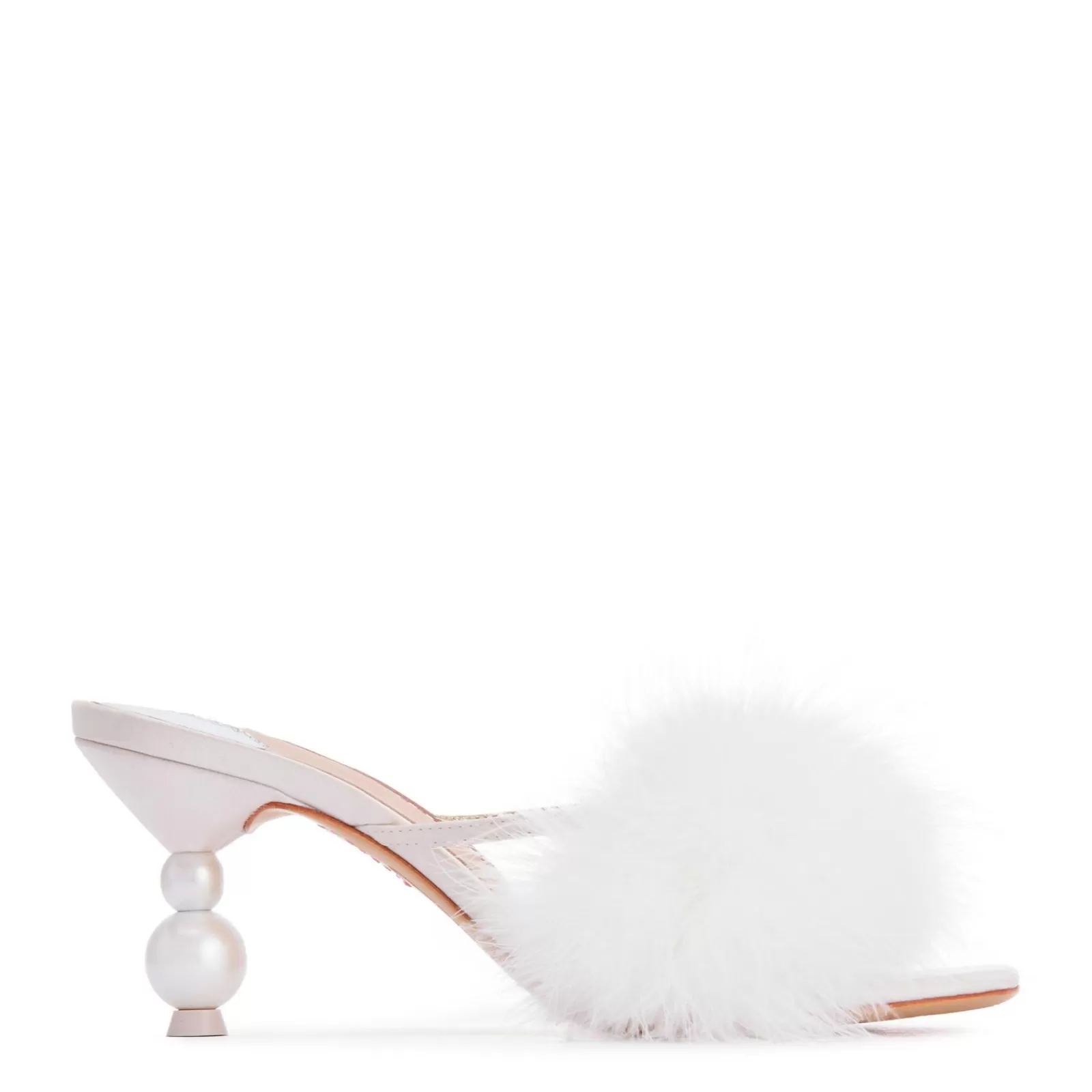 Sophia Webster Delicia Marabou Mid Mule^ HEN DO EDIT | BRIDAL