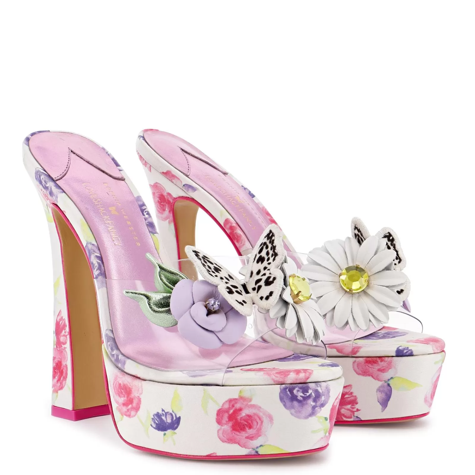 Sophia Webster SWXLSF Wildflower Platform Mule^ MATCHING BAGS & SHOES | PLATFORMS